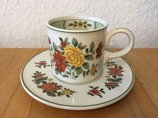 Villeroy&Boch Summerday Kaffeetasse + Untertasse Vitro-Porzellan WIE NEU