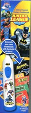 NEW Justice League Toothbrush BATTERY POWERED ROTARY TOOTH BRUSH KIDS DC 543