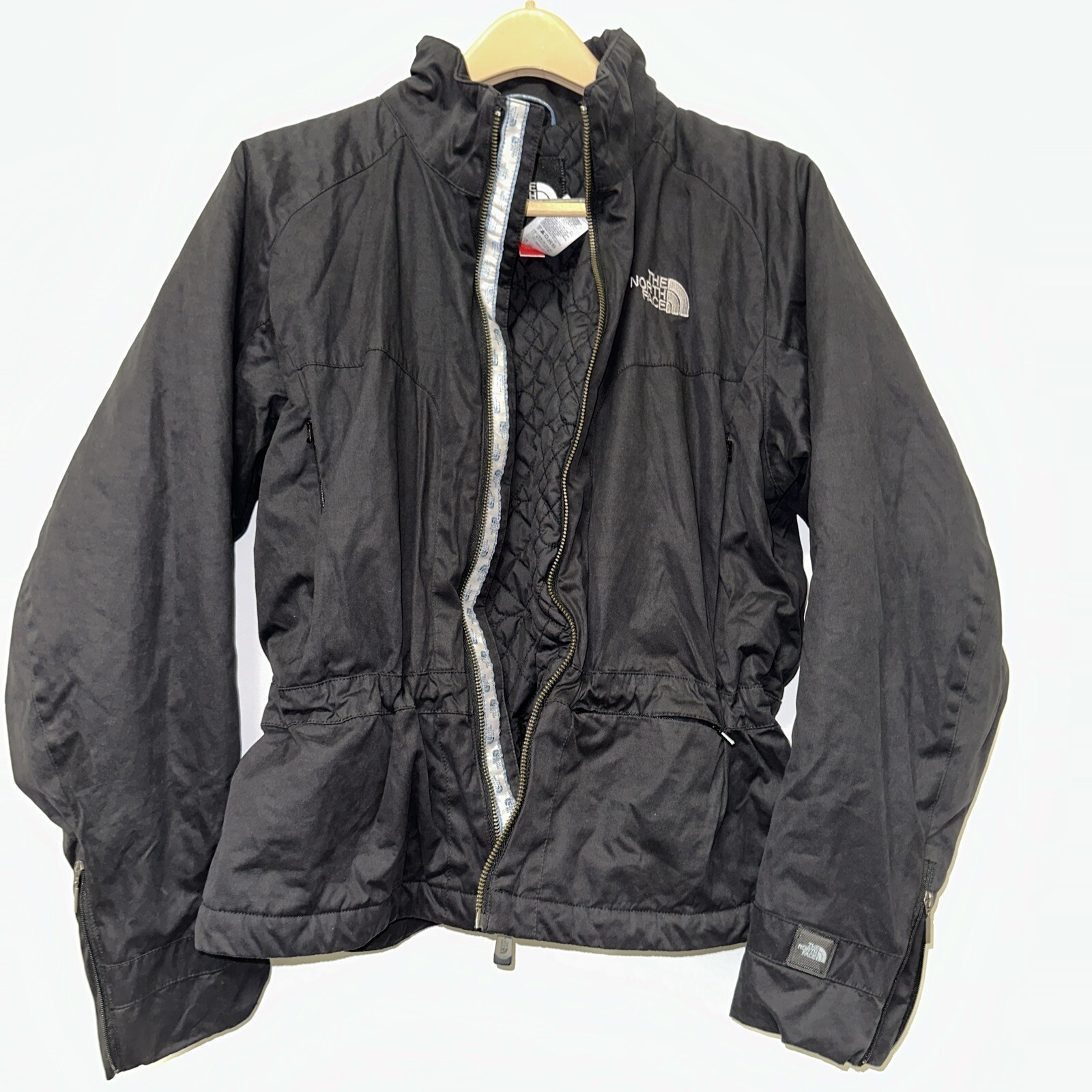 The North Face Women's Black Parka Coat Size L Waterproof Warm Winter Jacket  