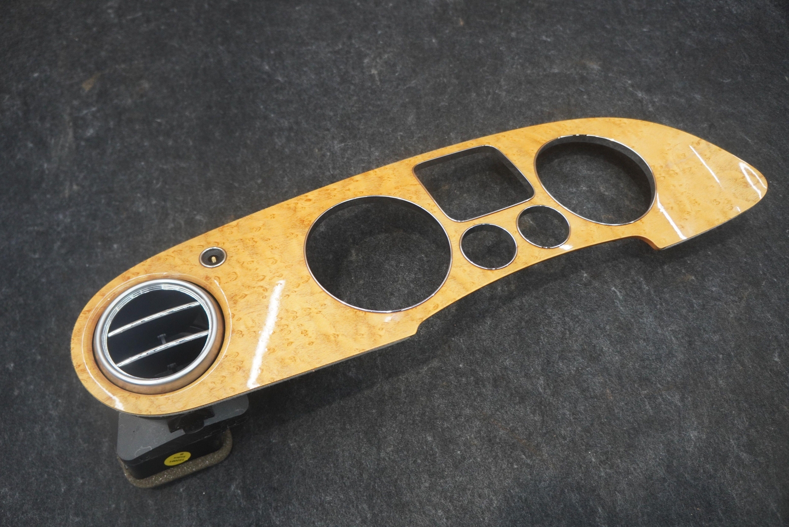 Left Dash Speedometer Wood Trim Panel Vent 3W0857059 Bentley Continental GT 2005