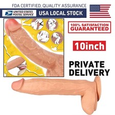 Large Realistic Dildo Wide Thick Big Penis Dong Anal G-spot Sex Toy for lesbians