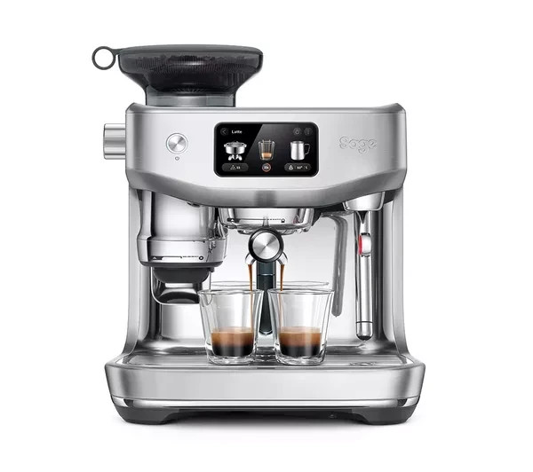 SAGE SES985 Oracle Jet Bean to Cup Coffee Machine - Stainless steel 14 Pre-sets
