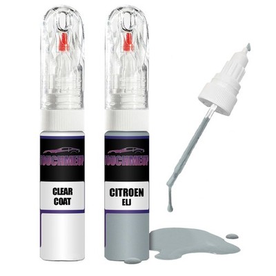 Lackstift für CITROEN BLEU CASCADE ELJ + Klarlack Pinsel Kratzer Fix Kit