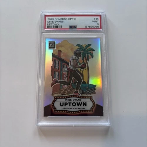 2025 Donruss Optic Mike Evans Base (PSA 9)