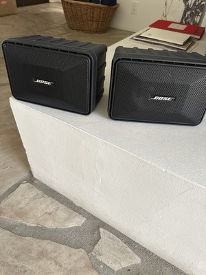 New Open Box Bose 101 Music Monitor Speakers - Rare Unused Storage Find