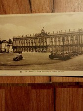 Alte Postkarte, Nancy Place Stanislas, Hotel ...