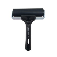 Artway Rubber Brayer Roller 10cm Black Ideal Inking Roller for Printmaking/Lino