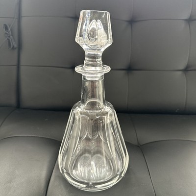 Vintage used BACCARAT CRYSTAL Ile De France Thomas Hine Cognac Decanter