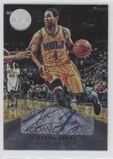 2012-13 Totally Certified Signatures Silver /49 Xavier Henry #16 Auto 9u7