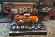 Hotwheels Custom 62 Chevy Pickup Mattel Brick House Target Display.