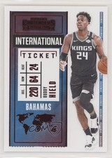 2020-21 Panini Contenders International Ticket Red Buddy Hield #6 9o3