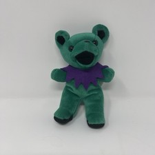 Green Purple Grateful Dead Steven Smith Beanie Bear
