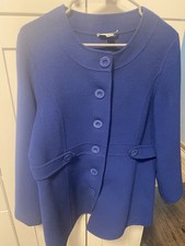 Pendleton Womens Merino Wool Royal Blue Size L Jacket