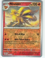 Ninetales - Reverse Holo - 29/197 Obsidian Flames - Pokémon TCG - 2023