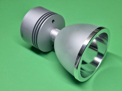 ERCO Aufbaustrahler Deckenleuchte Deckenlampe Silber
