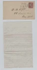 CIVIL WAR LETTER - 27th NY Battery - Black Soldiers Blamed Battle Crater Loss !