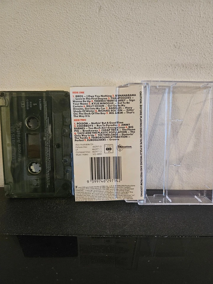 SMASH HITS 88 Various Artists 1988 CASSETTE TAPE POP ROCK POISON CHOIRBOYS - Image 2 of 4