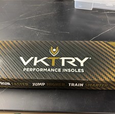 VKTRY Gold Carbon Fiber Performance Insoles mens size 14