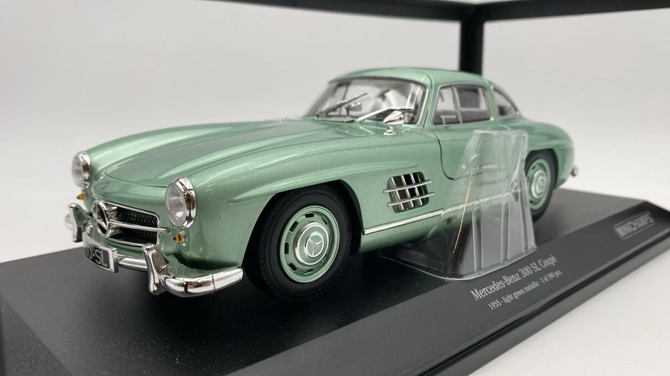  MIN110037221 Minichamps Mercedes-Benz 300 SL W198 1955 1/18 - Immagine 3 di 4