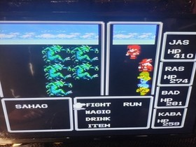 Final Fantasy Nintendo NES Game Cartridge Tested