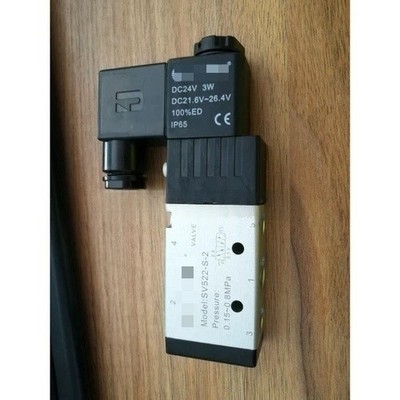 ONE JELPC SV522-S-2 DC24V Two-Position Five-Way Solenoid Valve New
