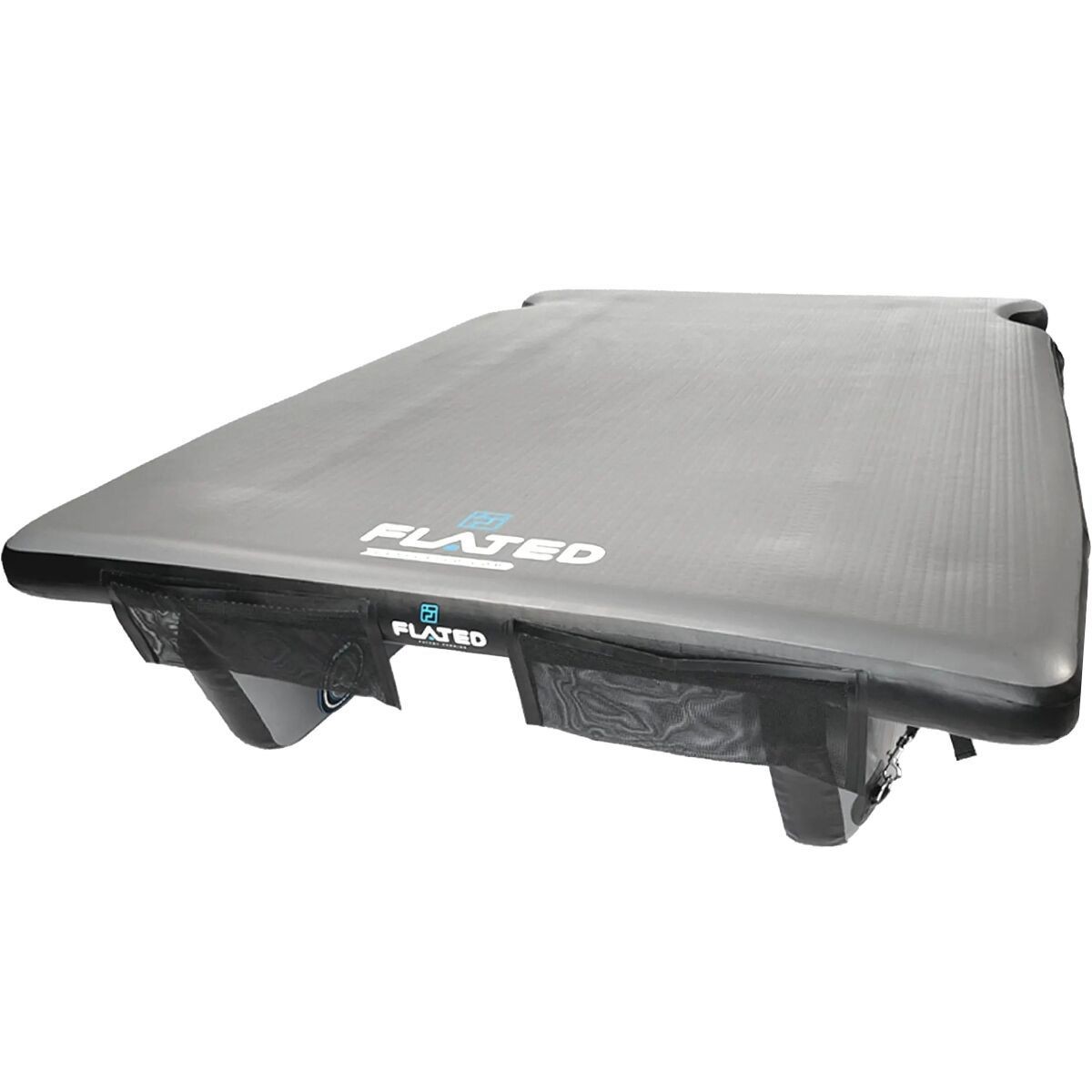 Кровать среднего размера с бортиками, серая, 6 футов 0 дюймов