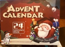 Advent Calendar, Christmas Countdown Calendar With 24 Pcs Surprises Figures