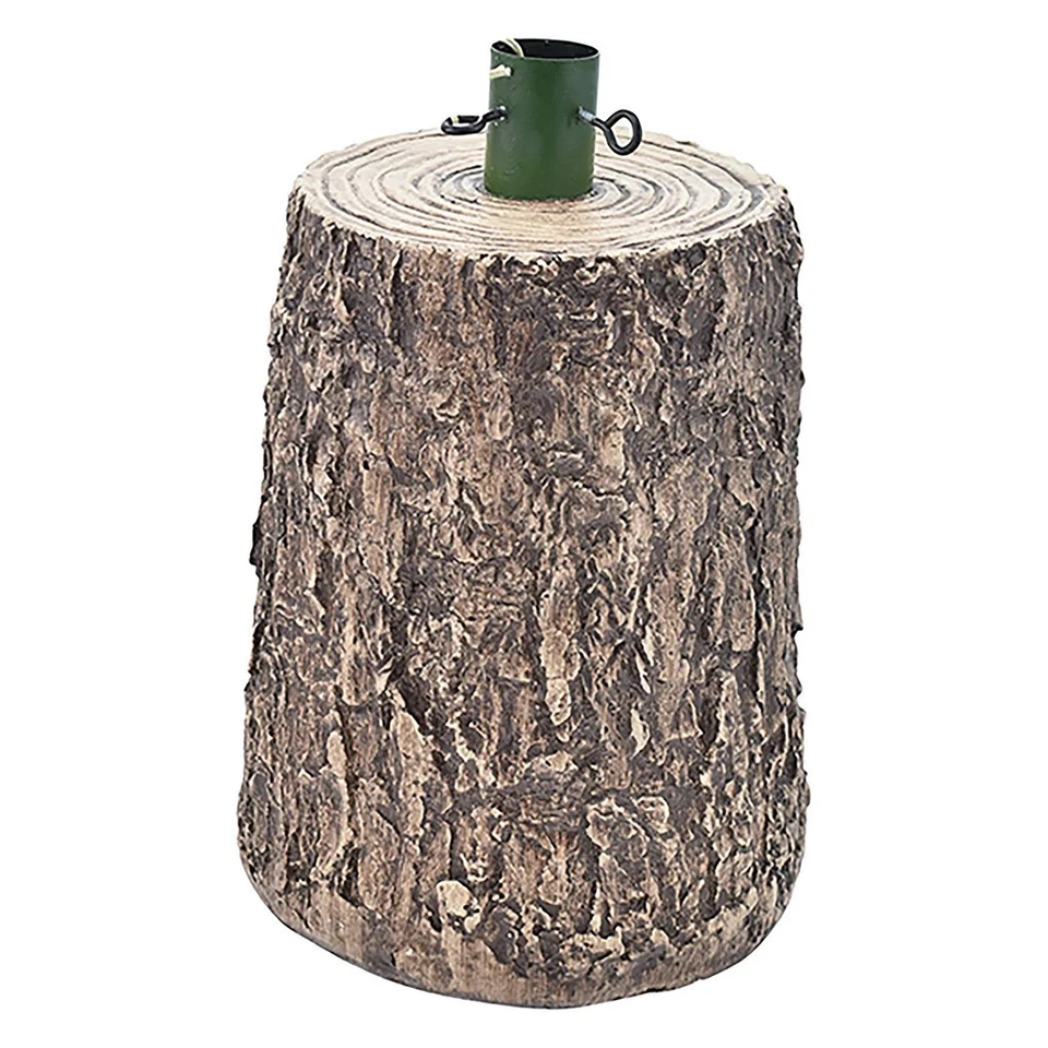 Base Supporto Albero di Natale Tronco Natalizio Attacco Universale Altezza 41 cm