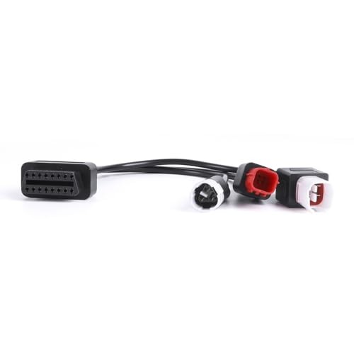 Obd2 Cable Connector 16 Pin to 3Pin 4Pin 6Pin OBD2 3 in 1 Diagnostic Adapter - Bild 6 von 7