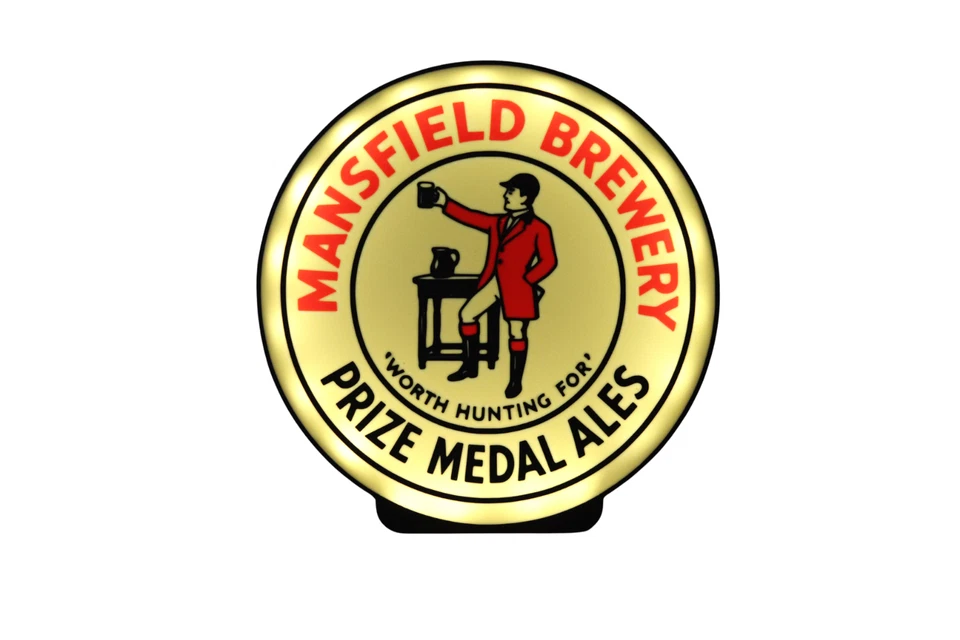 Mansfield Brewery Lightbox includes LED lighting - Image 2 of 4