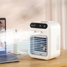 Portable Air Cooler Conditioning Fan Unit Chiller Purifier Desk Bedroom Study UK