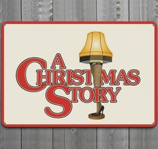 A Christmas Story 8 x 12 Novelty Metal Sign Made In USA New!