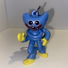 Poppy Playtime Huggy Wuggy Blue Collectible Keychain Toy Bag Clip