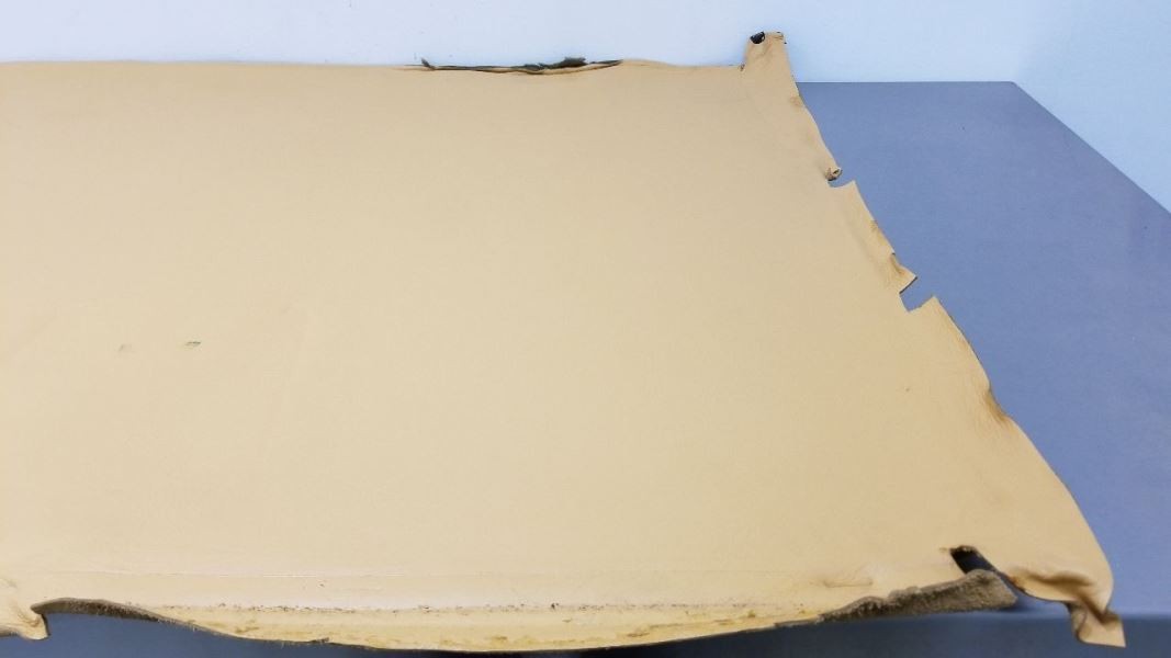 1990 FERRARI TESTAROSSA HEADLINER ASSEMBLY TAN