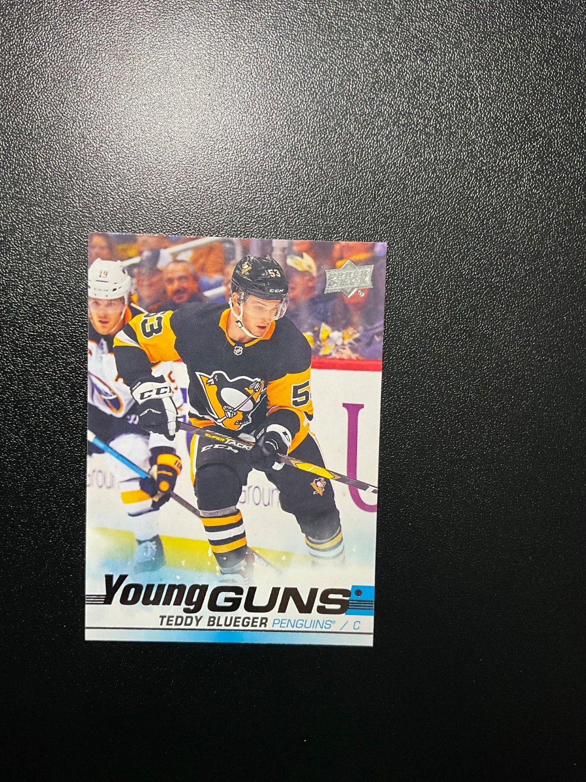 2019-20 Upper Deck - Young Guns Teddy Blueger #231 (RC)