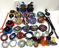 Beyblade Burst Lot Tops Launchers Ripcords Layers Discs Drivers Mixed Parts