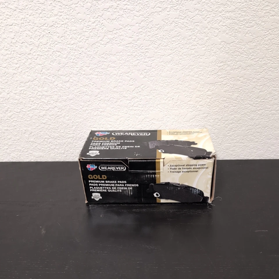 Juego de pastillas de freno de disco Dodge/Chrysler/Plymouth Carquest Premium Gold GNAD591, delanteras Foto 2 de 3