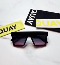    Quay Australia  "HINDSIGHT" Smoke Lens Unisex Sunglasses 