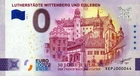 Zero Euro Note - 0 Euro Note - Luther Cities 2026-2 - Silver