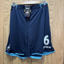 SWANSEA CITY BLUE AWAY football Shorts BNWT 2016/17 SIZE L #6 Mawson
