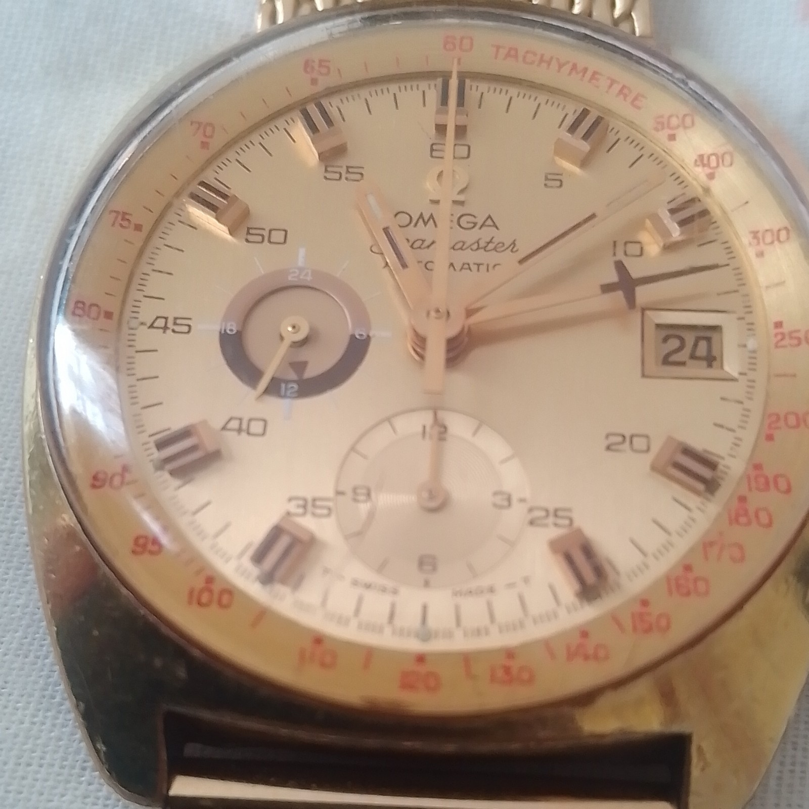 OMEGA Seamaster Chronograph Date Tachymeter Gold