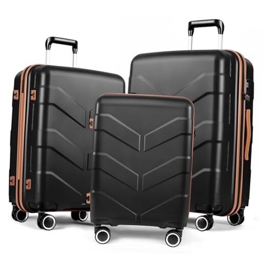 Sets 3 Piece With Spinner Wheel, Hardside 20in24in28in Style