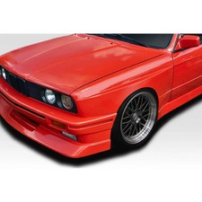 1984-1991 Bmw 3 Series E30 Duraflex M3 Look Wide Body Front Fenders - 2 Piece