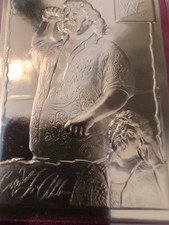 Vintage 1999 22kt Gold WWF Trading Card #28 Captain Lou Albano