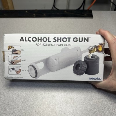 Funwares Original Alcohol Shot Gun Newly Improved & Leakproof - Load Your Fav...