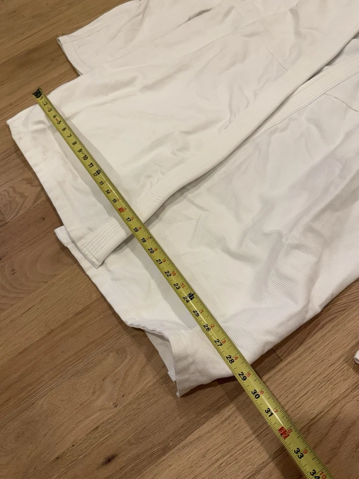 A7 UFC Gym Jiu Jitsu Gi Kimono White Robe Martial Arts - Image 4 of 4