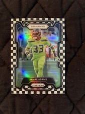 2023 Prizm Jamal Adams Black & White Checkerboard  #259 Seahawks