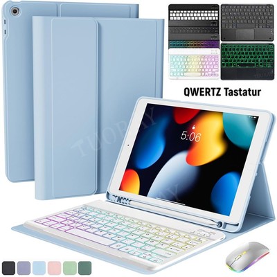 Bluetooth Tastatur Hülle für iPad Air 6 5 4th 10.9/Air Pro 11'' 2018-2024 QWERTZ