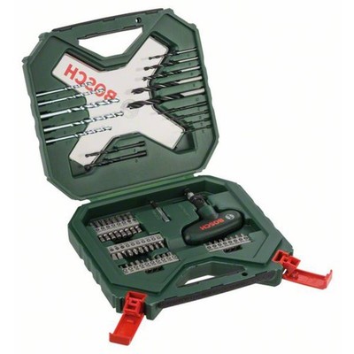 Bosch Accessories 2607010610 X-Line 54teilig Bohrer- und Bit-Sortiment Metall,