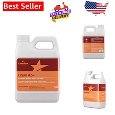 32 OZ Liquid Iron for All Plants - Corrects Iron Deficiency & Promotes Growth